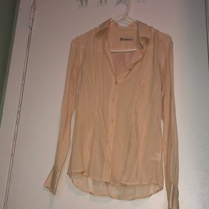 Shier nude blouse in good condition perfect for work